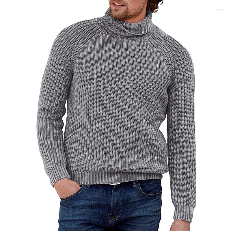 

Men's Sweaters Pullovers Male Winter Turtleneck Warm Men Sweter Pull Homme, Black