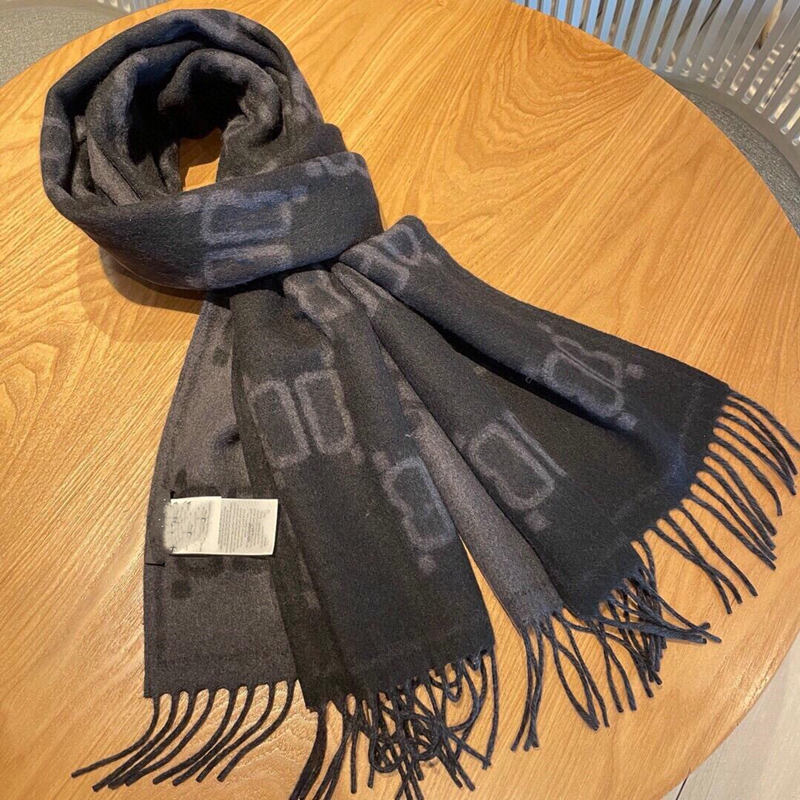 

Scarves Luxury cashmere scarf for autumn/winter women to thicken and keep warm versatile new hot style long style cape 4 colors