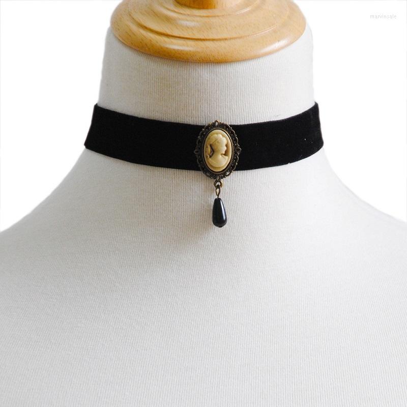

Choker Gothic Jewelry Retro Lace Necklace & Pendant Women's Accessories Collar Fake