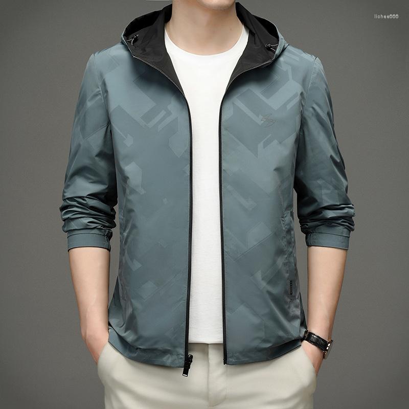 

Men's Jackets Camouflage Double-sided Hooded Jacket Autumn And Winter 2022 Men's Fashionable Coat Short Casual Windbreaker, Smudge