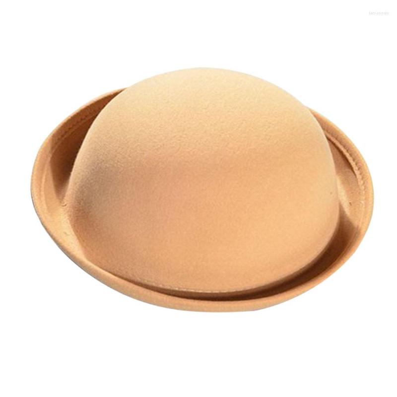 

Ball Caps Men Women Vintage Wool Cute Trendy Bowler Fashion Hat, Wine