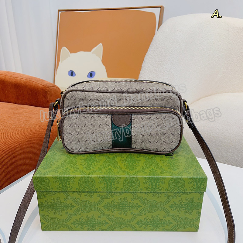 

Luxury Designer Bags Brand Handbags Women Old Flower Shoulder Crossbody Bags Classic Messenger Waist Chest Pack Letter Wallet, Color 01