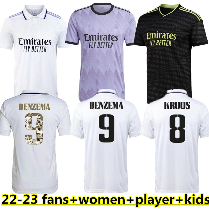 

BENZEMA Finals soccer jerseys special 2022 2023 CAMAVINGA ALABA MODRIC VINI JR football shirt 22 23 24 REAL MADRIDS TCHOUAMENI camiseta men kids kit uniform VALVERDE, Purple