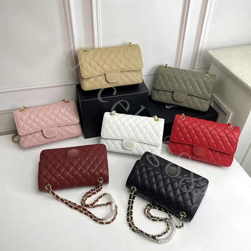 

44 Styles Luxury Shoulder Bags Girl Cross Body Designers handbag Shoulder Classic Genuine Leather Heart Style Gold Chain Tote Messenger Handbags, Box