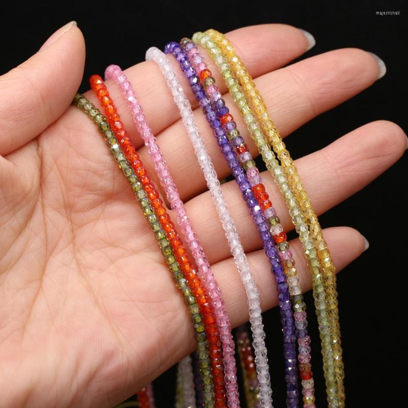 

Beads Natural Small Stone Tourmaline 2x3mm Irregural Shapen Loose For Making Jewelry Necklace Length 38cm