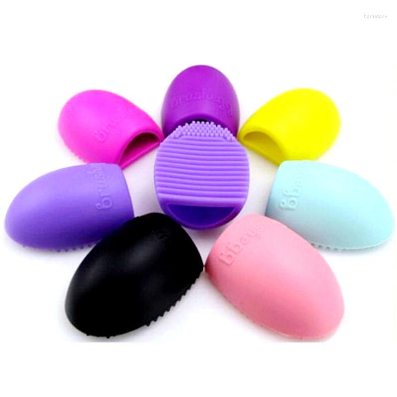 

Makeup Brushes 1pc Silicone Brush Cleaner Make Up Washing Cosmetic Foundation Pad Scrubber Board Tool