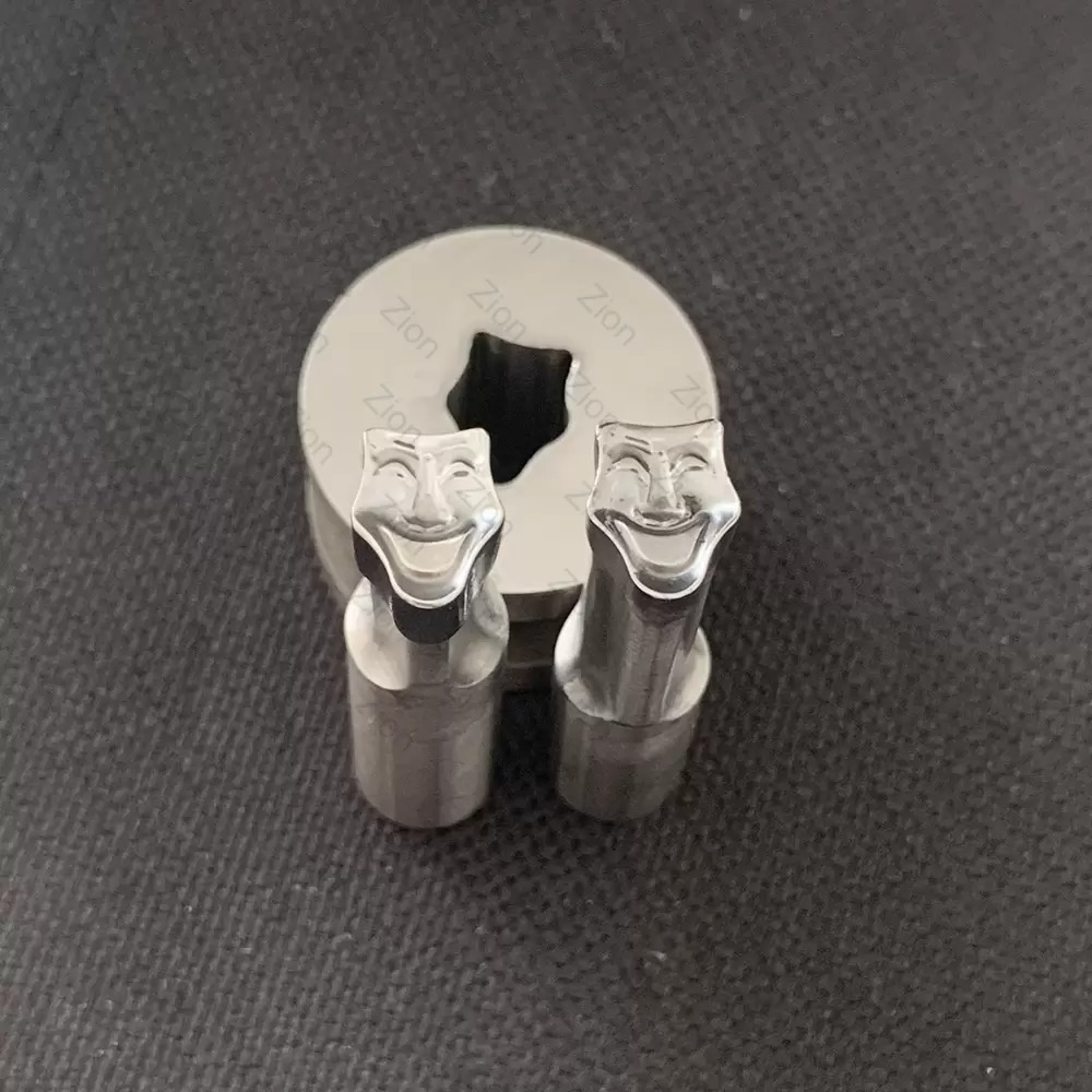 

Xingle machine tool parts smiling face press mould tdp 0 customize special-shaped candy making mold stamp 5T single punch and die set stock