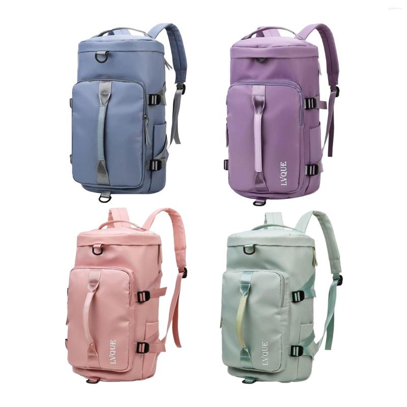 

Duffel Bags Lightweight Sports Travel Bag Shoulder With Wet Totes Shoes Compartment Workout For Overnight Men, Green