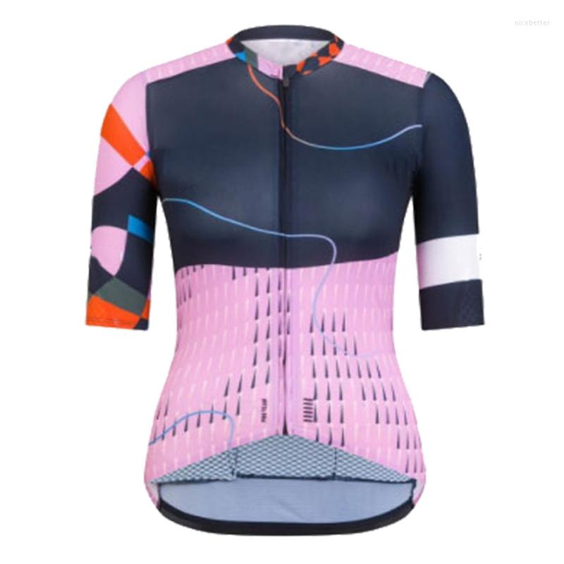 

Racing Jackets Women's Pro Team Flyweight Dual-Fabric Jersey Bicycle Mountain Race Cycling Shirts Motocross Bike MTB Clothing, Beige