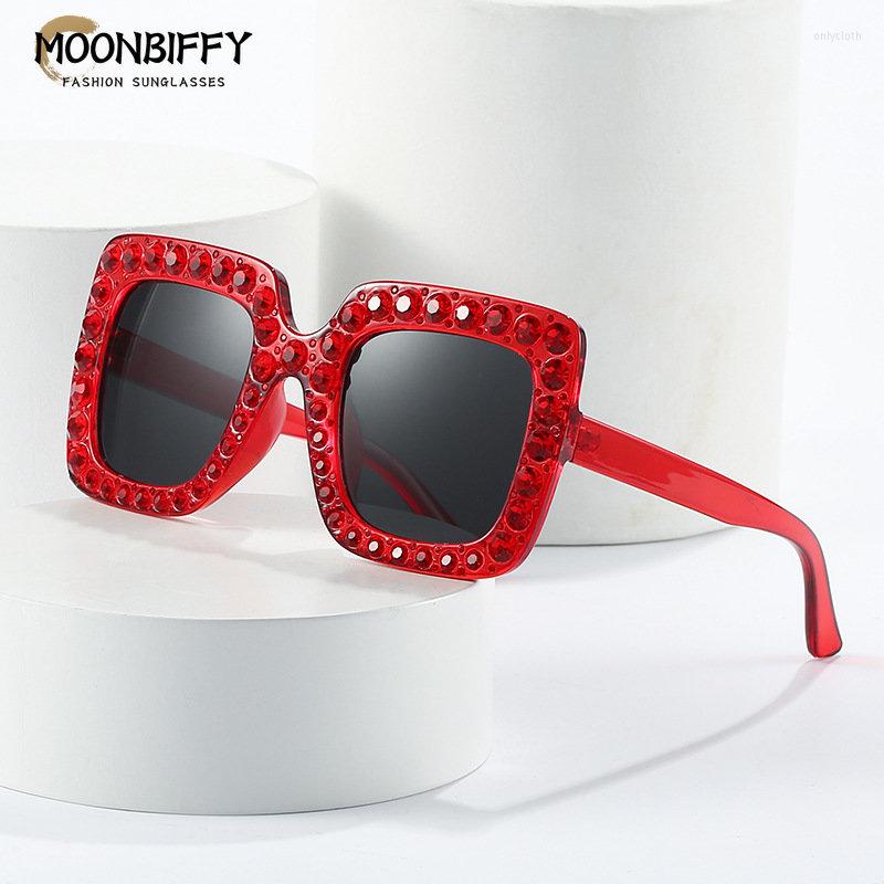 

Sunglasses Kids Diamond Oversized Big Square Frame UV400 Crystal Eyewear Retro Rhinestone Frames Eyeglasses Children