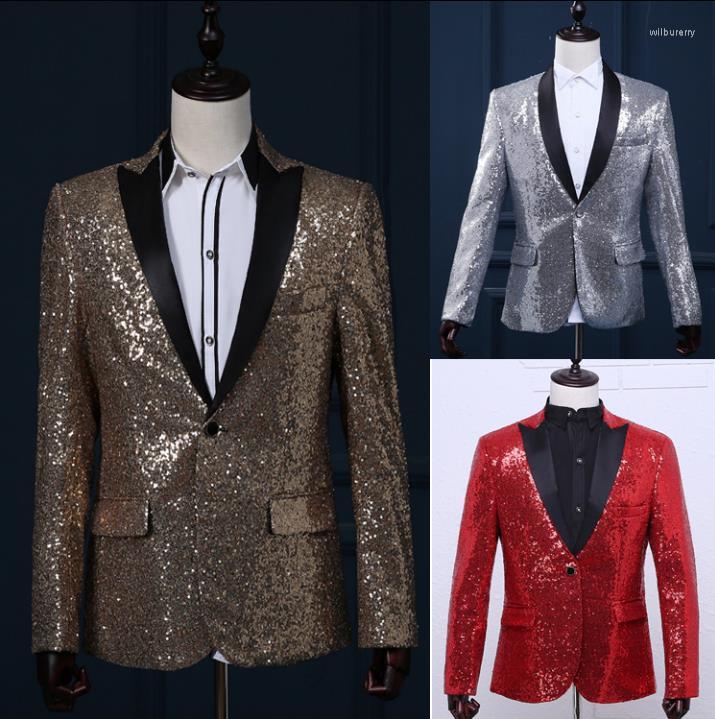 

Men' Suits Blazer Men Formal Dress Latest Coat Pant Designs Suit Costume Homme Terno Masculino Sequins Marriage Wedding For Men, Gold