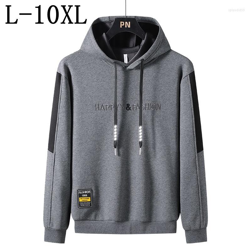 

Men's Hoodies 8XL 10XL 9XL 7XL Hoodie Men 2023 Autumn Mens Oversized Sweatshirts Casual Japanese Men's Streetwear Harajuku Male, Black