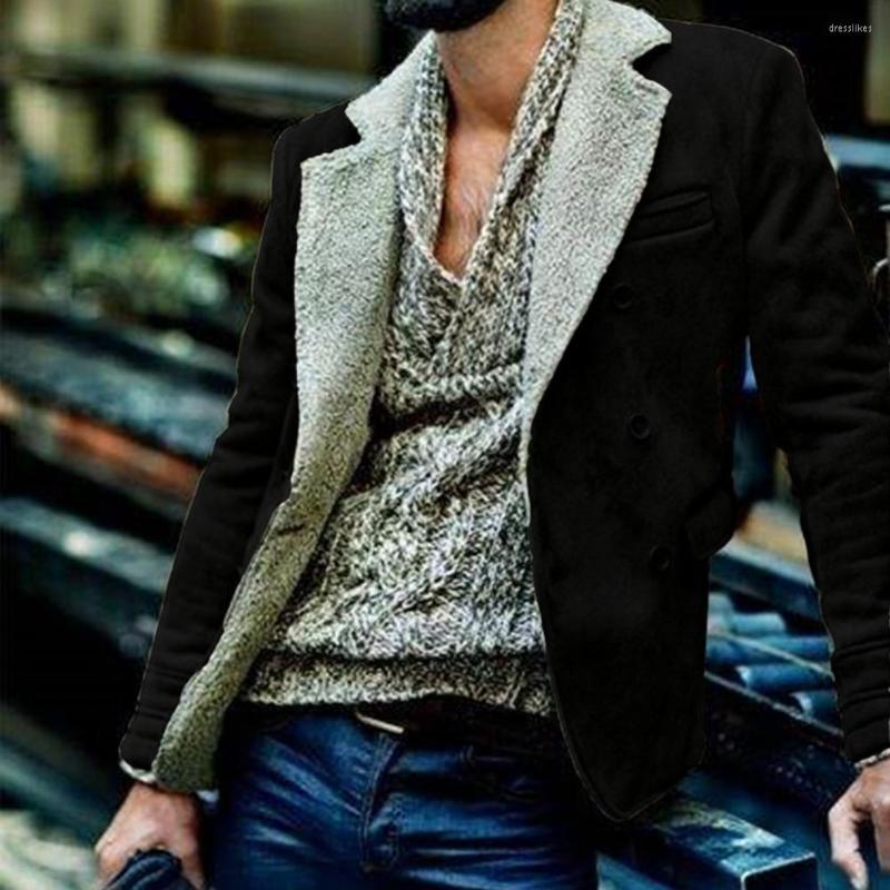 

Men's Jackets Men Outerwear Simple Lightweight Male Windbreaker Single-breasted Pocket For Travel, Black