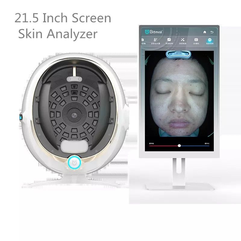 

21.5 Inch Touch Screen Smart Skin Analyzer Machine Full Face Analysis Skin Diagnosis System Facial Scanner Equipment for Spa Salon Use
