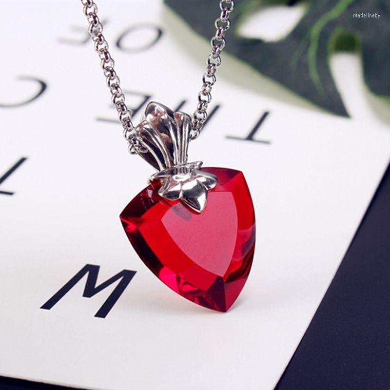 

Chains FgoStayNight Necklace Woman Fate Anime Necklaces Women Chain Pendant Girls Jewelry Silver Color Trendy Korean Alloy Collares