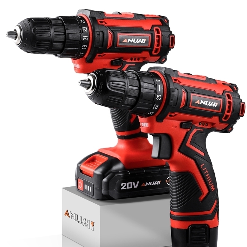 

Electric Drill ANUMI 12V 16V 20V Cordless Drill Electric Screwdriver Mini Wireless Power Driver DC LithiumIon Battery 38Inch 22110