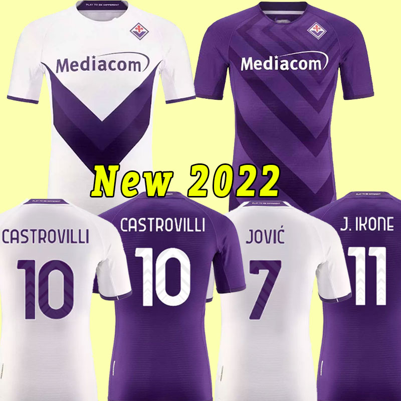 

2022 2023 Fiorentina soccer jerseys Ribery Callejon Prince Pezzella Chiesa 22 23 VLAHOVIC Firenze Vlahovic Maillot de Pie Florence Men Kids Kits Full sets uniforms, Home+patch