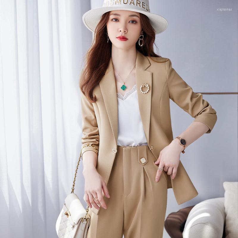 

Women's Suits Fashion Spring Autumn Women Blazers And Jackets Long Sleeve Work Ladies Business Office Uniform Style, Blazer only