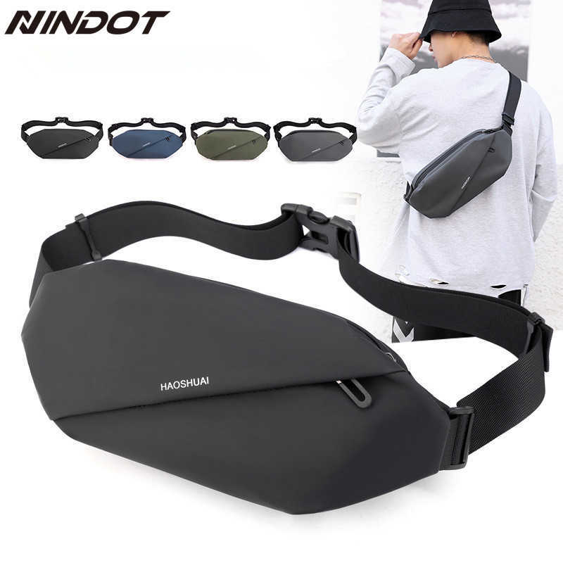 

Casual Men's Chest Fanny Pack Waist Bag Motorcycle Man Belt Pouch Banana s Sling Fashion Bum Crossbody for Waterproof 221101, Gray