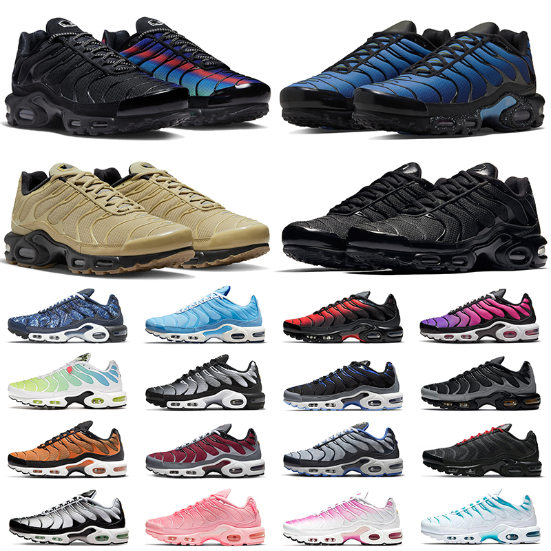 

Tn Plus Running Shoes Tns Men Women Triple Black White University Blue Graphic Prints Mens Sports Trainers Womens Sneakers, #37 grape
