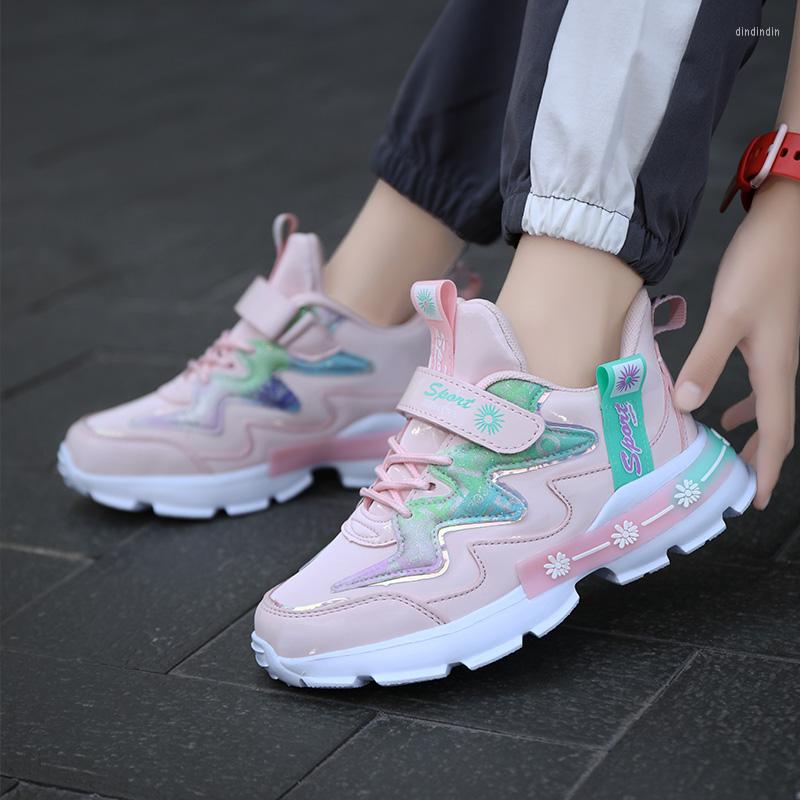 

Athletic Shoes 2022 Spring Autumn Sneakers Kids For Girls Children Walk Fashion Casual Sneaker Running, Pink