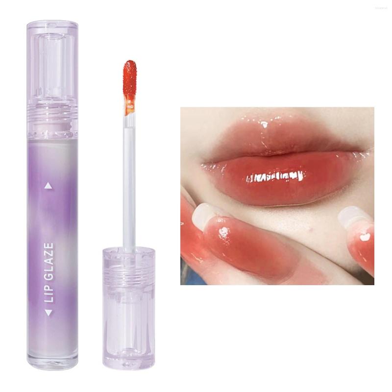 

Lip Gloss Case With Lights Purple Glaze Mirror Water Is Not Easily Stained Cup To Enhance The Color And