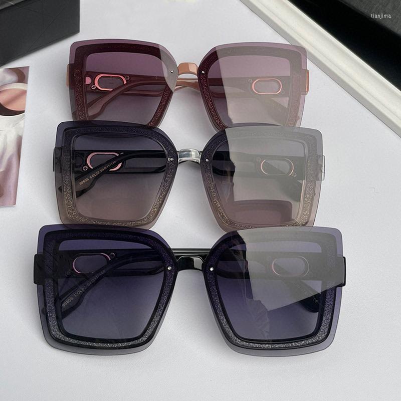 

Sunglasses Street Po Big Frame Face Small For Women Comfortable Polarizing UV-proof