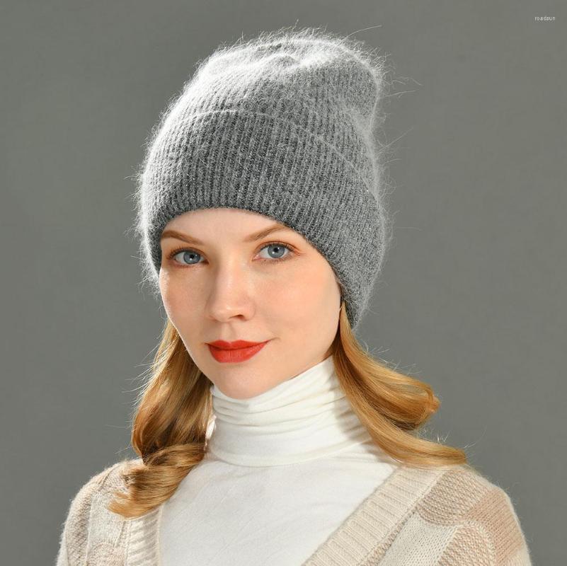 

Beanies Cashmere Knit Beanie Hat Simple Style Unisex Solid Color Winter Warm Bonnets