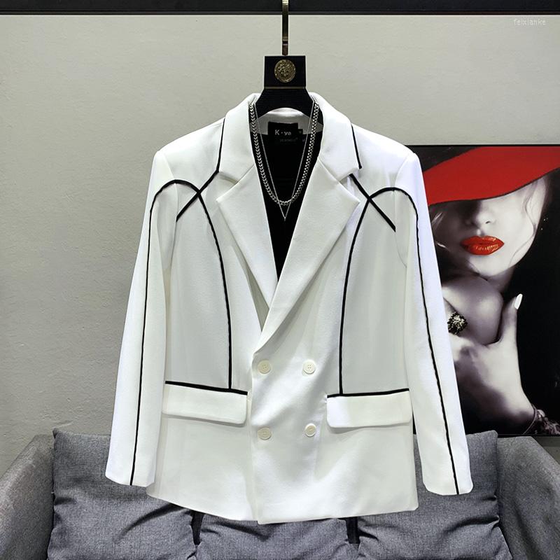 

Men's Suits Bn771 Fashion Men's Coats & Jackets 2022 Runway Luxury European Design Party Style Clothing, Black