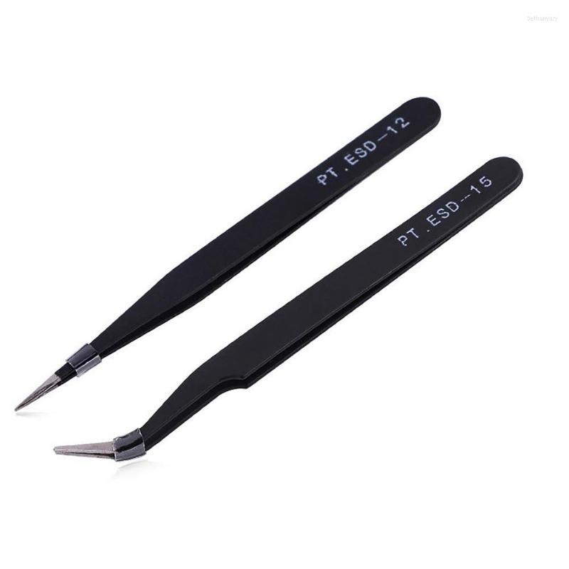 

Nail Art Equipment 1Pcs Curved Straight Tweezers Stainless Steel Eyelash Extension Tool Nails Decor Picker Dead Skin Remover Manicure Makeup