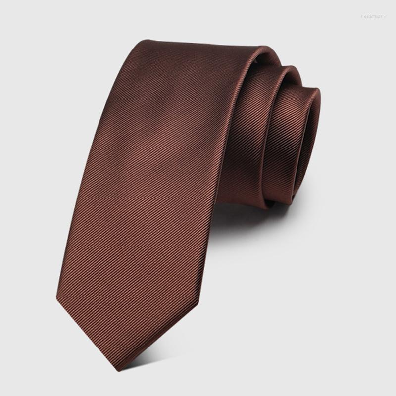 

Bow Ties 7CM Silk High Quality Soild Color Tie For Men Business Suit Work Necktie Men's Fashion Party Engagement Neck Gift Box