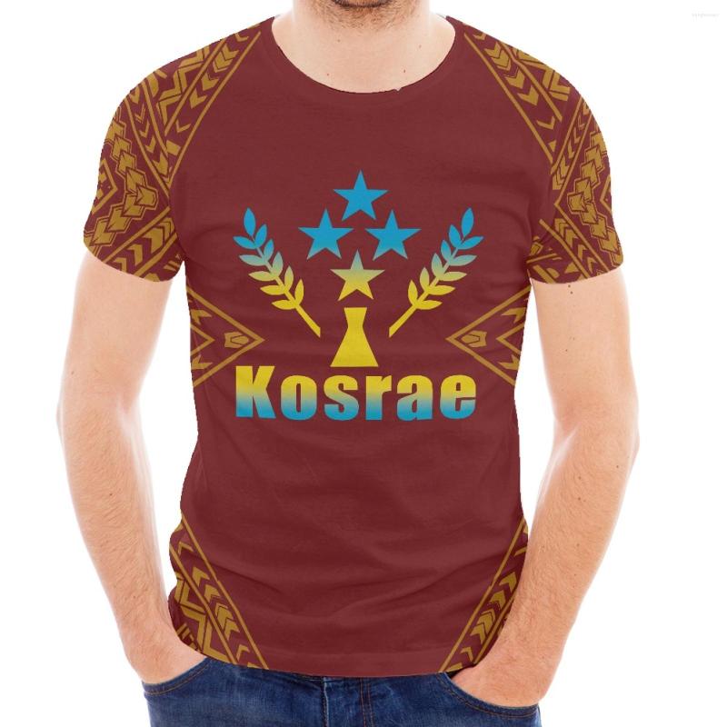 

Men's T Shirts Polynesian Traditional Tribal Men's Wear Round Neck Short Sleeve Breathable Clothing Flag Printing Fashionable, Zysfe1751hdz74