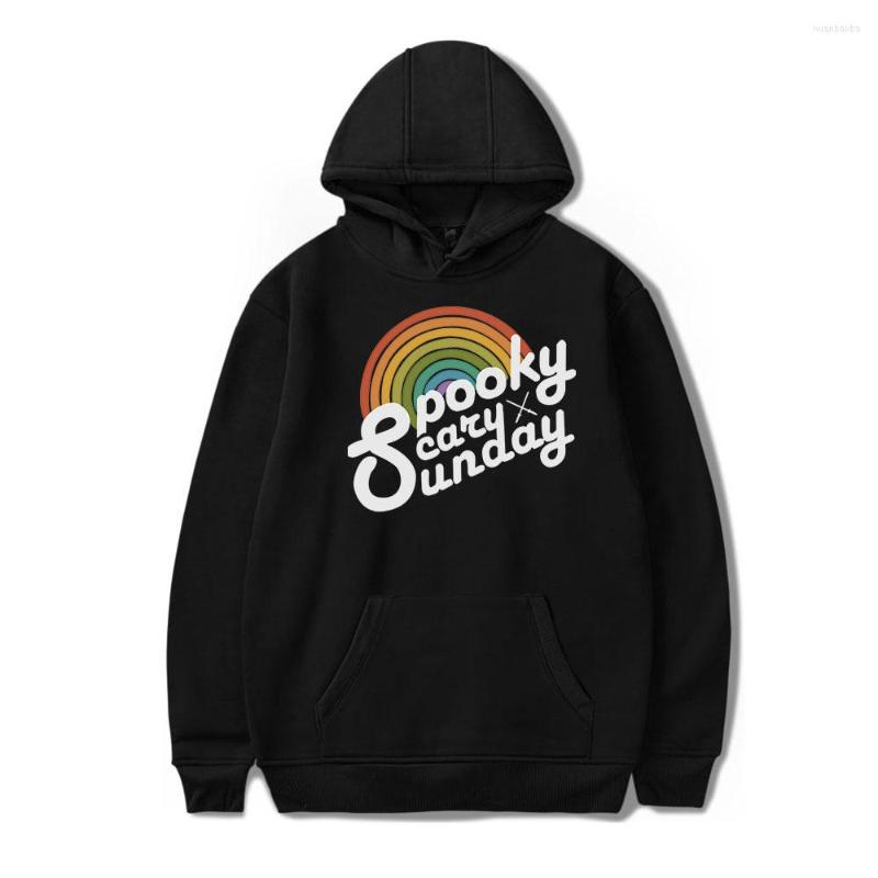 

Women's Hoodies Women Men's CoryxKenshin Spooky Scary Sunday Merch Hoodie Autumn Winter Sweatshirt Harajuku Clothes, Black