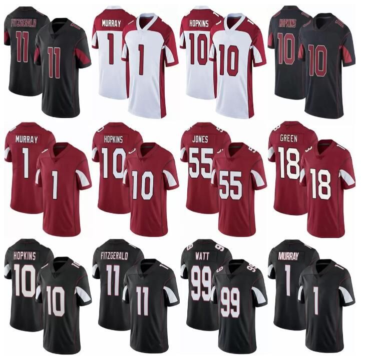 

CUSTOM Stitched football jersey Arizona''Cardinals''40 Kyler Murray 99 Watt 10 DeAndre Hopkins 3 Budda Baker Untouchable Elite Jerseys, With logo