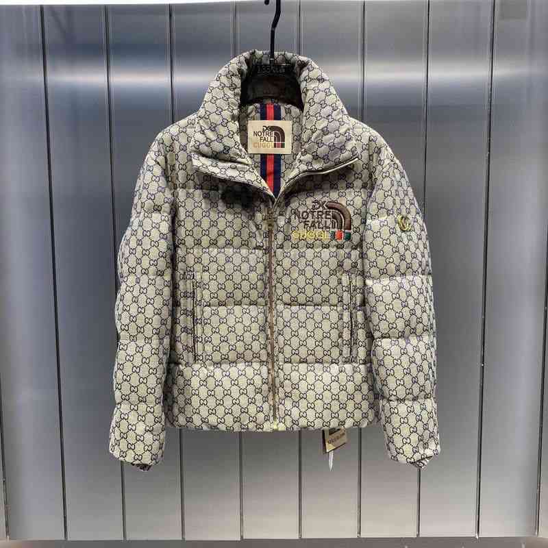 

2021 Winter Men' Thickened Down Cotton Jacket Slightly Wide Jacquard Stand Collar Youth Fashion Warm, Khaki