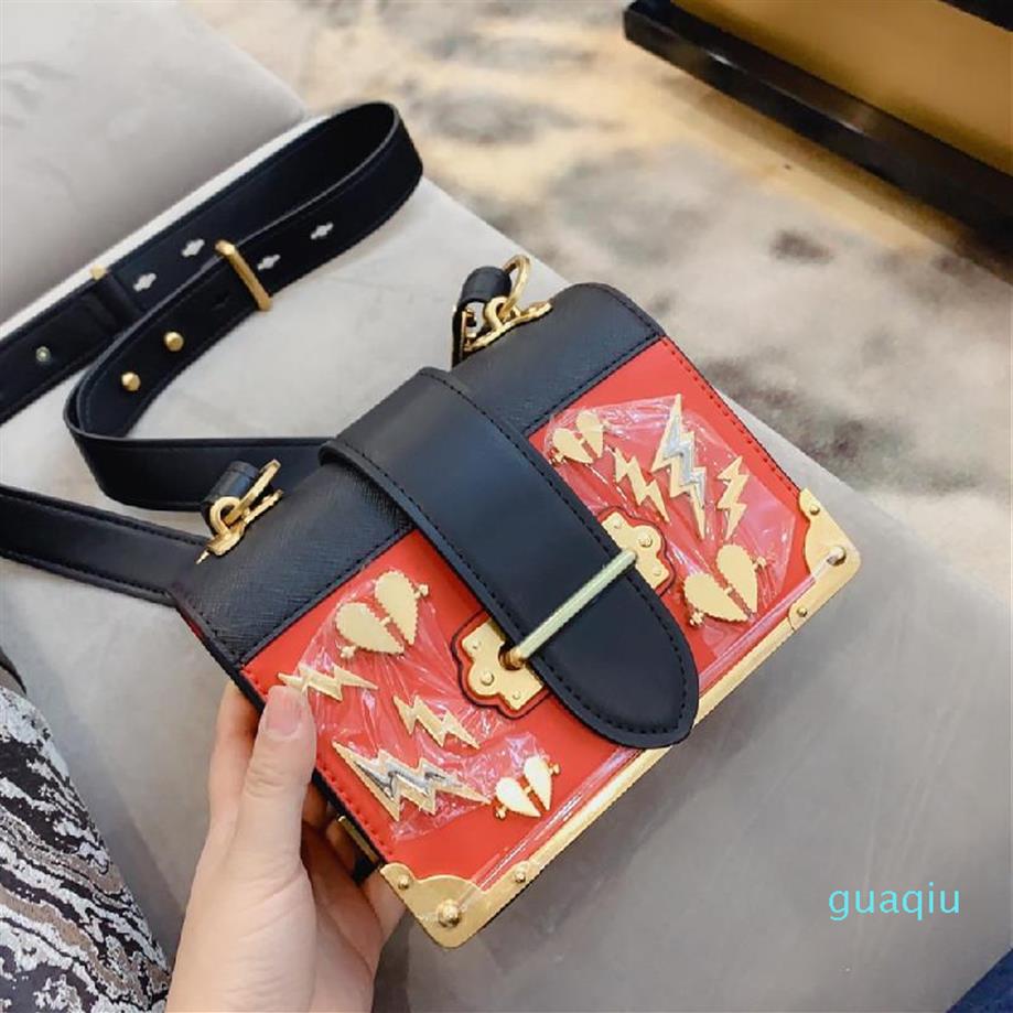 

Retro Classic Cahier Bag Designer Genuine Leather Handbag Lady Sac De Luxe Femme Mochila Bolso Mujer Satchels Evening Bags276V