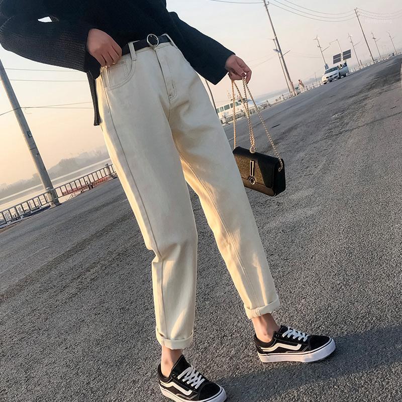 

Women' Jeans Women' Plus Size Streetwear High Waist Women Denim Ankle-length Straight Female Summer Pants Casual Trousers 2022, Black