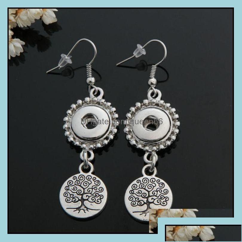 

Charm Tree Of Life Metal 12Mm Snap Button Charms Earrings Jewelry For Women Girl Drop Delivery 2021 Queen66 Dhye7 Otdpr
