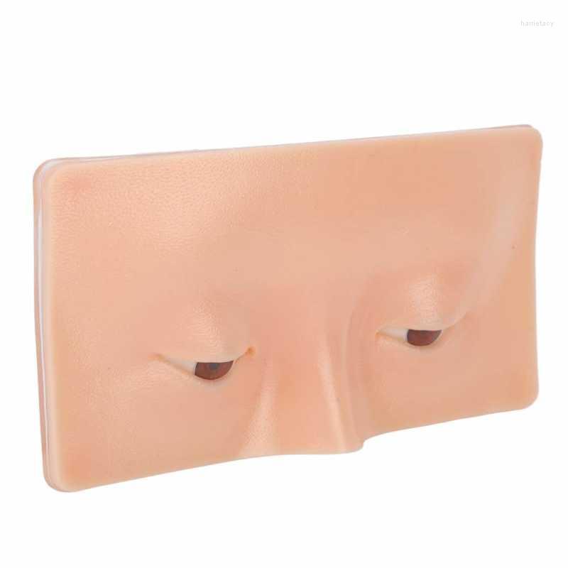 

Makeup Sponges Fake Practice Skin Eyebrows Professional Mask Pad Model Stick Eyelash For Home Friend