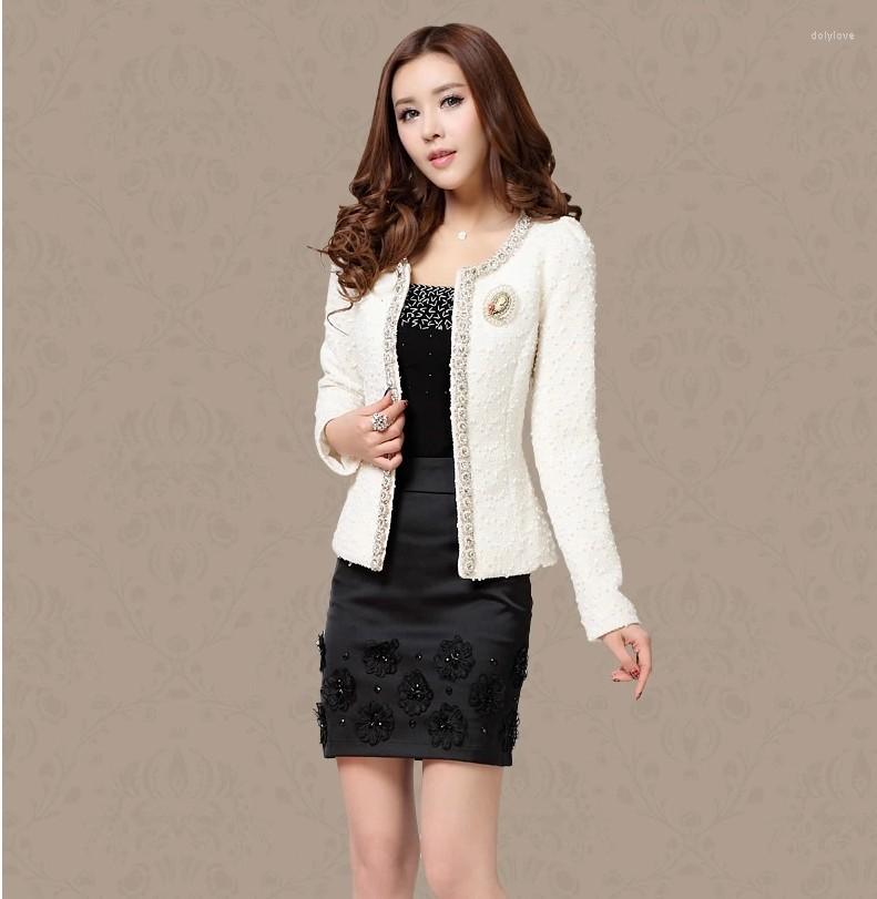 

Women' Jackets Women' Suit Jacket Plus Size 3XL Spring And Autumn Trend Wild Ladies Short, Black