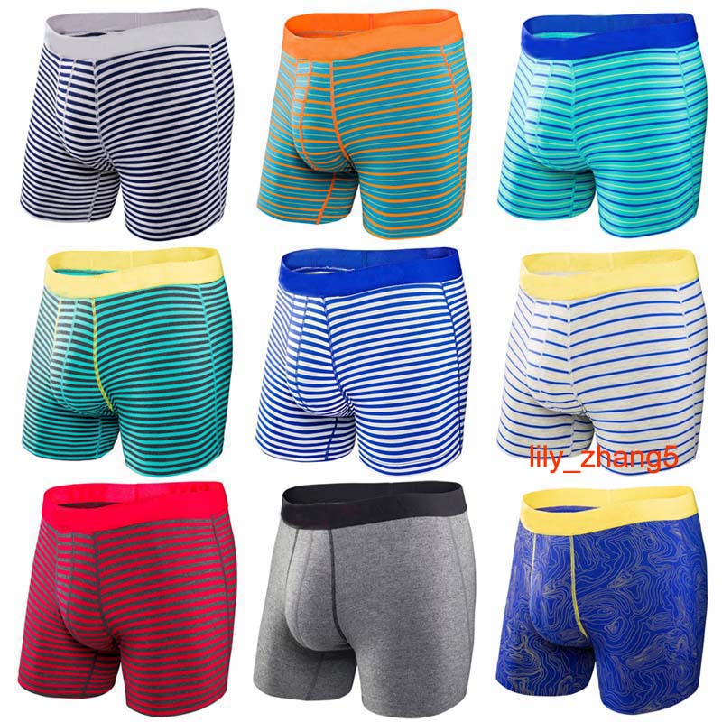 

5 colors Men underwear underpants Men Boxer Briefs VIBE Modern Fit /ULTRA with Fly, As picture show