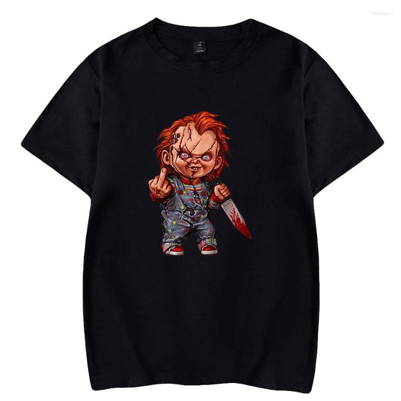 

Men's T Shirts Halloween Chucky 2 Merch T-shirt Hawajuku 2022 Cool Style Unseix Summer Short Sleeve