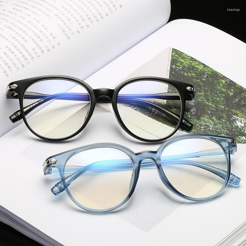 

Sunglasses Frames Trendy Fashion Classic Elliptical Glasses 2022 Women's Design Pc Material