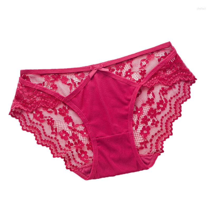 

Women's Panties Lace Underpants Women's Sexy Traceless Hollow Out Briefs, 3023 blue