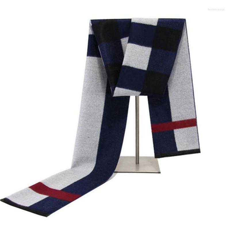 

Scarves 2022 Winter Men's European American Cotton Warm Fashion Casual Scarf Bufanda Cachecol Sjaal Masculina Szalik Zimowy Erkek