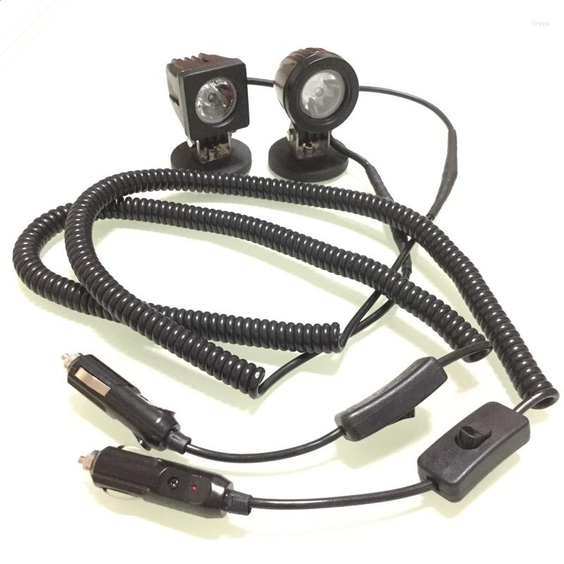 

Lighting System 12V24V Led Magnet Mounts Portable Spot Light Cigarette Lighter On/off Work Lamp Outdoor Emergency Camp Fishing Hunting