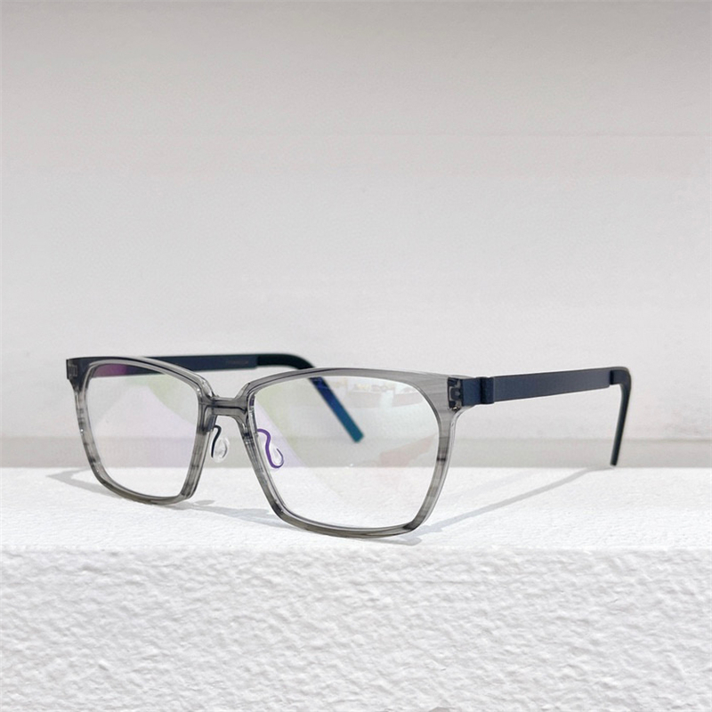 

Optical Eyeglasses For Men Women Retro 1264 Style Anti-Blue Square Full Frame Glasses Light Lens With Box
