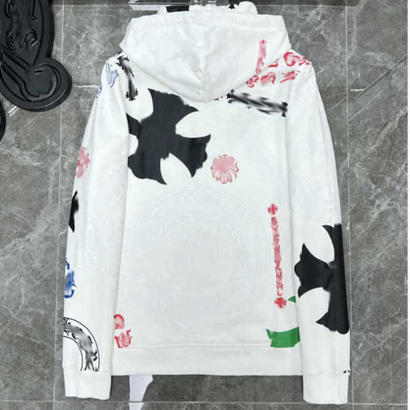 

Luxury Men's Fashion Jackets Sweatshirts Designer Classic Hoodies Zipper Hooded Sweater Casual Men Women Cross Pullover Sanskrit Hoodie Tops Coat Jacket H8am, 15