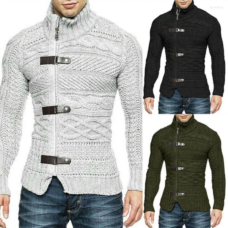

Men's Sweaters Durable Thick Comfortable Soft Modern Design Cardigan Sweater, White