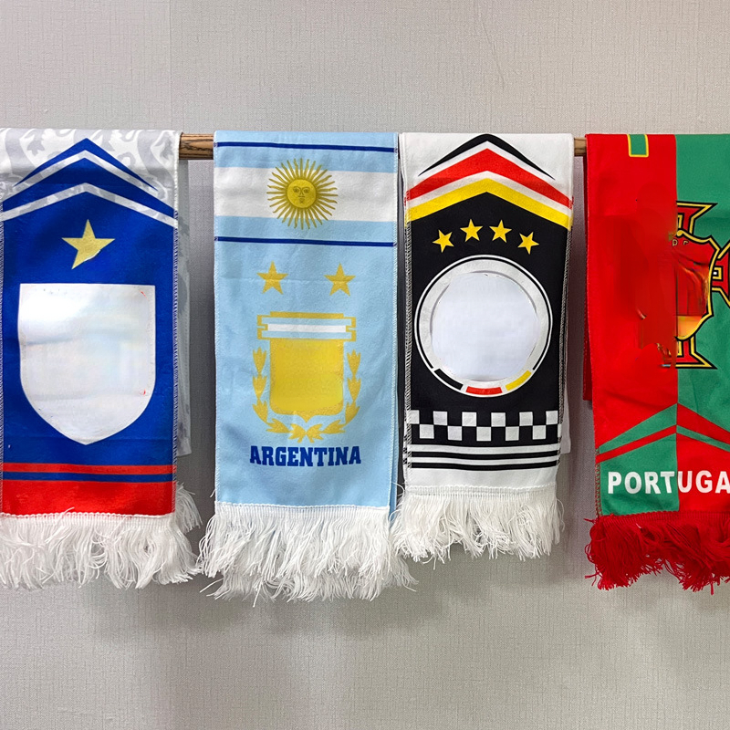 

National Team Scarves Soccer Decoration Fans Scarf Wholesales